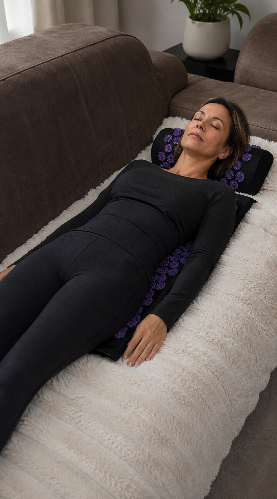 Tapis d'Acupression avec Coussin Cervical – Pressalya